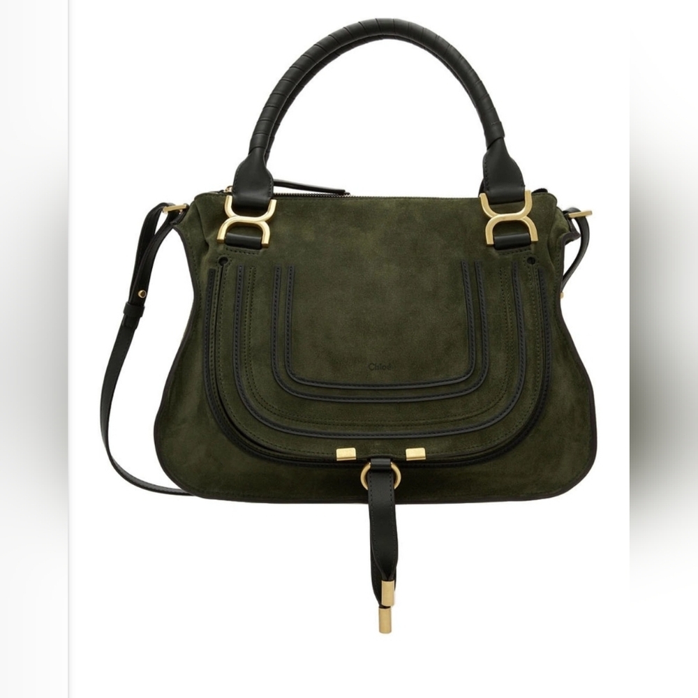 Chloé Olive Green Medium Marcie Bag
